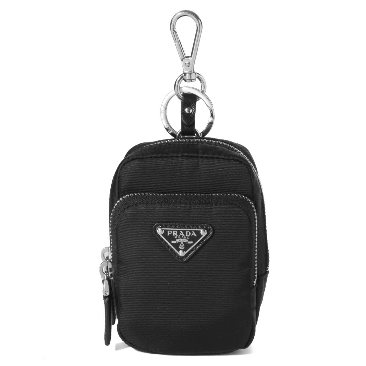 珍しい プラダ Prada チャーム メンズ 2tt071 D02 F0002 Tessuto Travel Nero ブラック 最先端 Oralcentry Co