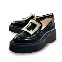 ロジェヴィヴィエ ROGER VIVIER ローファー レディース RVW74025190MRKB999 VIV RANGER ヴィヴ レンジャー NERO ブ...