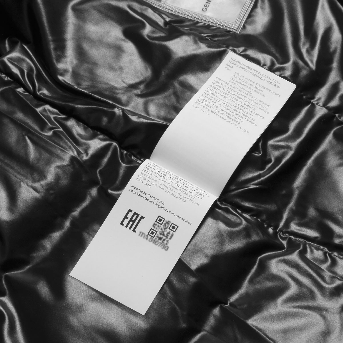 タトラス Tatras アウター メンズ Mtata4564 D 01 フード付 ダウンベスト Poseidone ポセイドーネ Black ブラック インポートショップ ｄｏｕｂｌｅ