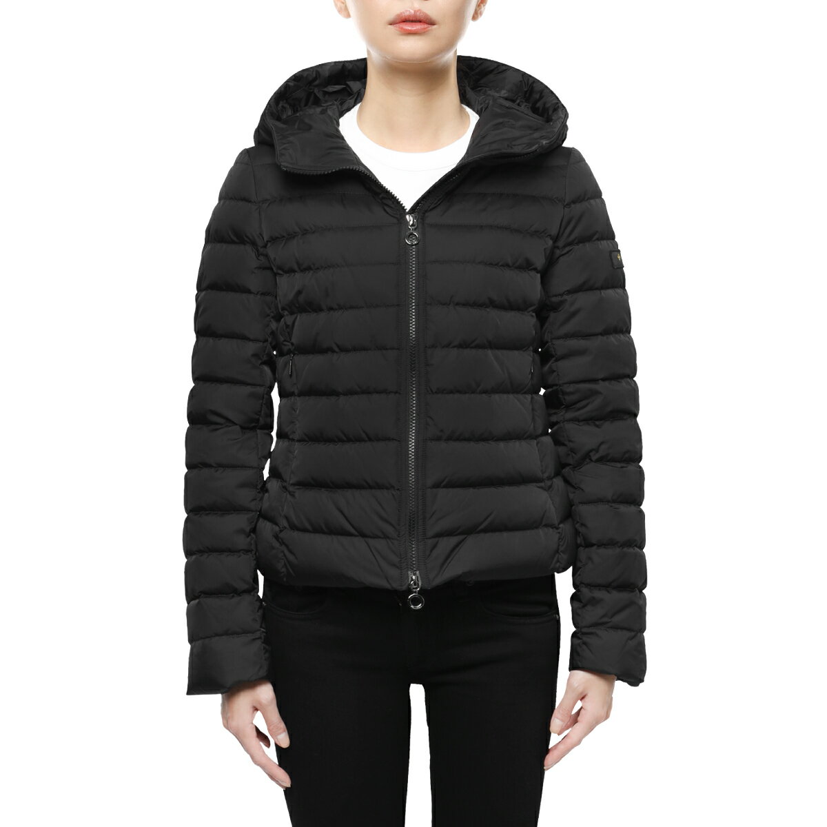 タトラス TATRAS フード付 ダウンジャケット レディース LTAT23A4951-D 01 SHIROKU シロク BLACK ブラックのサムネイル