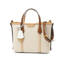 トリーバーチ TORY BURCH ショルダー付 トートバッグ レディース 145662 924 PERRY ペリー スモール NATURAL/MULTI ベージュ