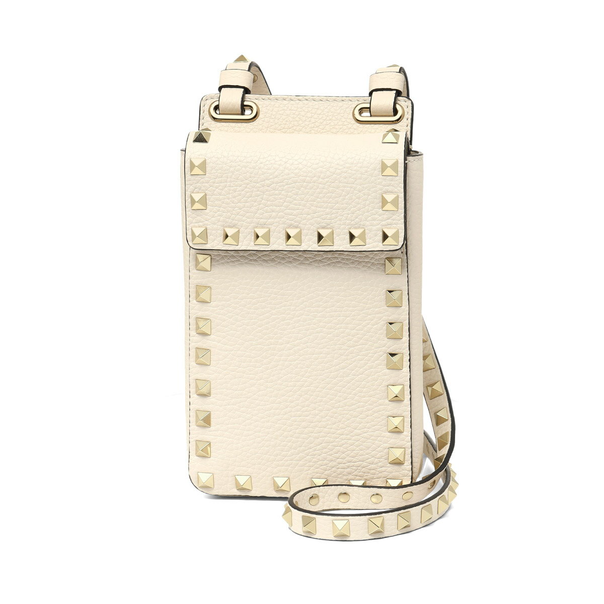 ヴァレンティノ VALENTINO バッグ レディース P0Y15VSH I16 ショルダーバッグ ROCKSTUD ロックスタッズ LIGHT IVORY ホワイト