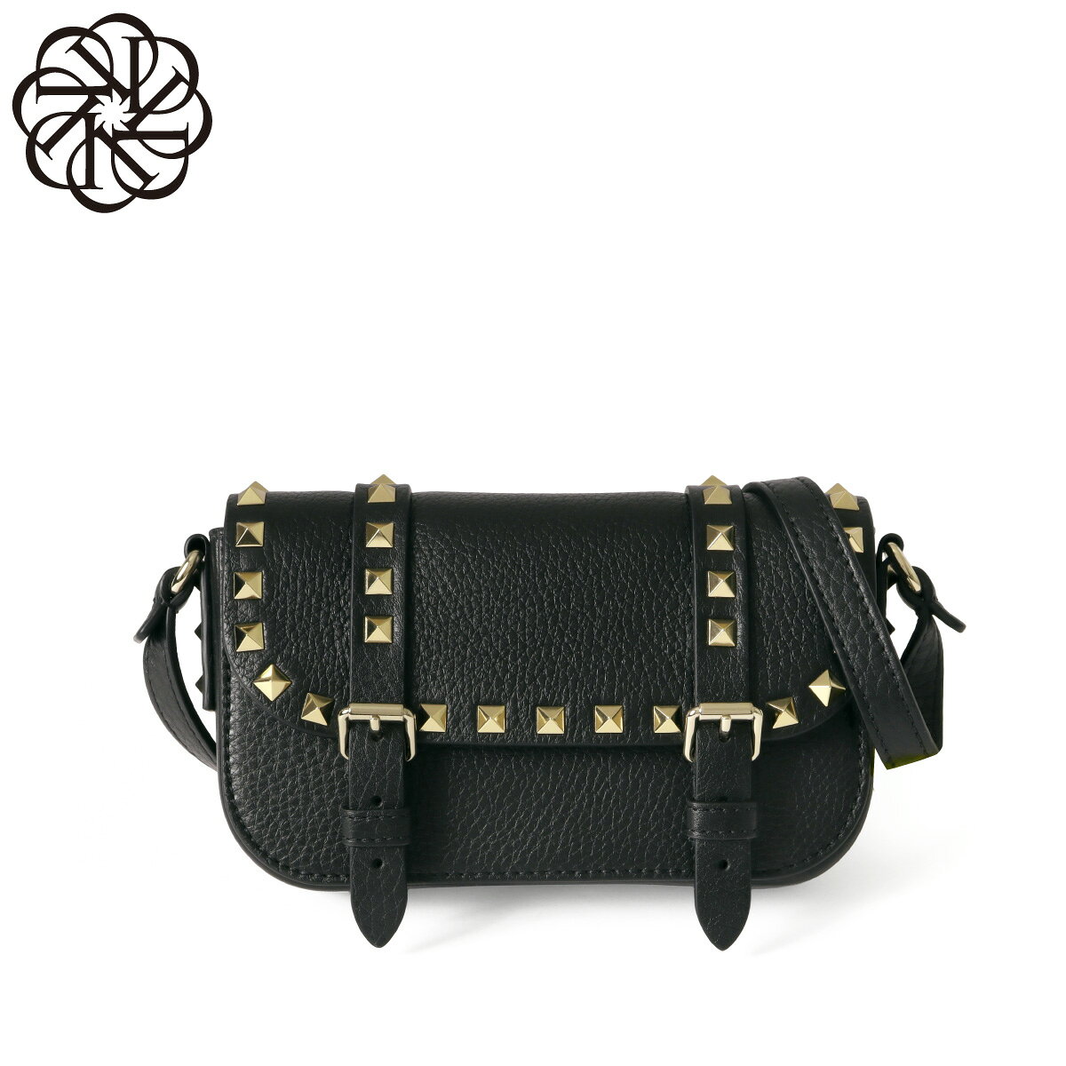 ヴァレンティノ VALENTINO ショルダーバッグ レディース P0AI6VSH 0NO ROCKSTUD ロックスタッズ NERO ブラック