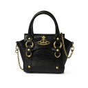 ヴィヴィアン ウエストウッド VIVIENNE WESTWOOD ショルダー付 ハンドバッグ レディース 42010085U L004G N401 BETTY ベティ ミニ BLACK ブラック