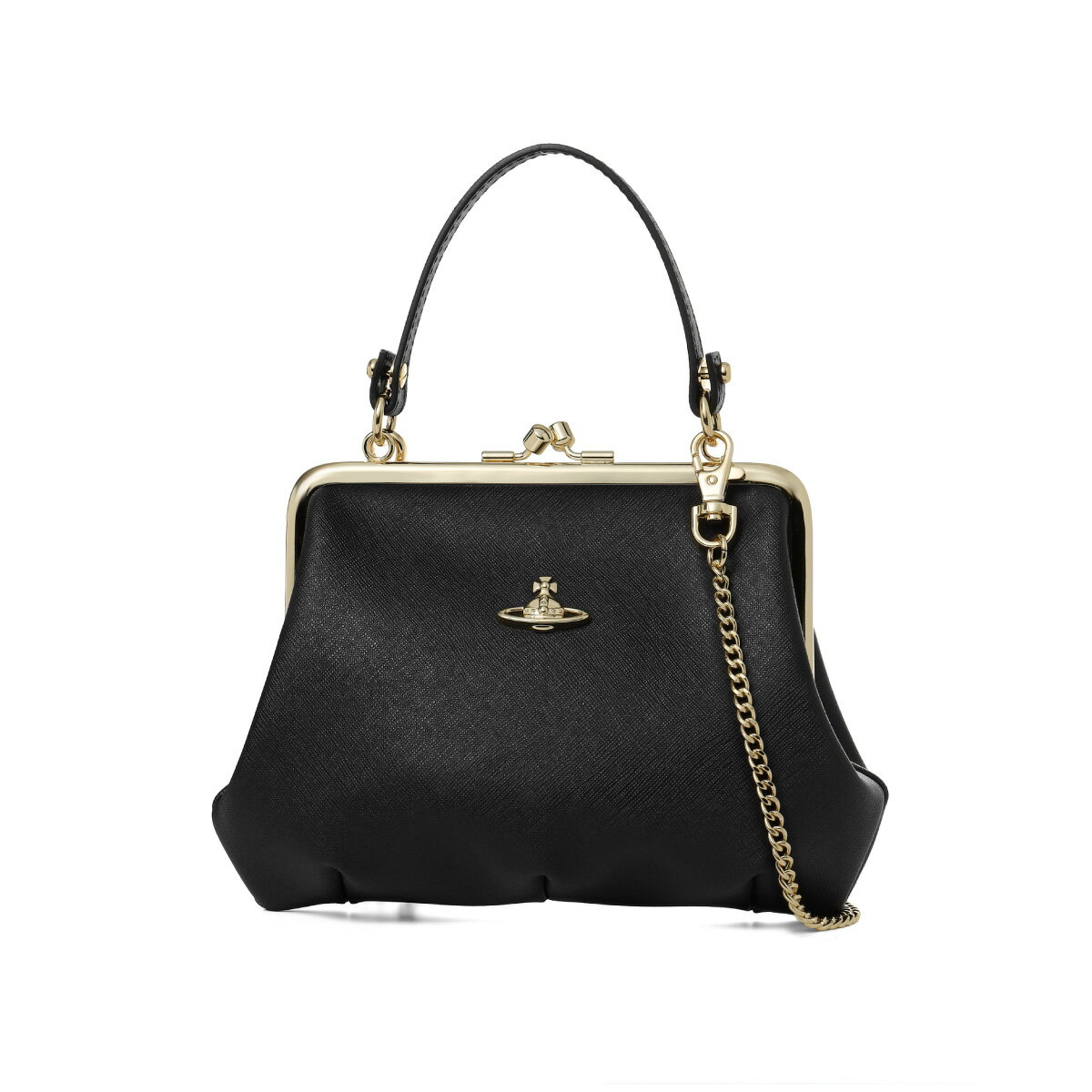 ヴィヴィアン ウエストウッド VIVIENNE WESTWOOD ショルダー付 ハンドバッグ レディース 4304007MU S000B N401 GRANNY グラニー BLACK ブラック