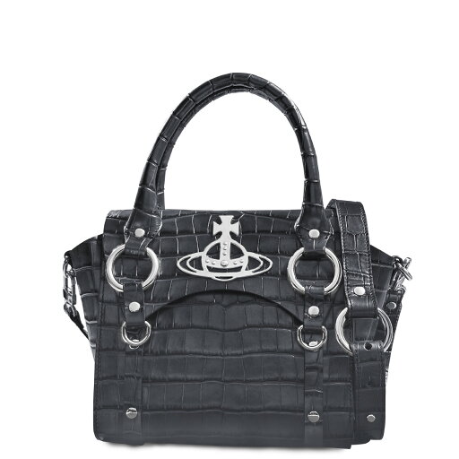 ヴィヴィアンウエストウッド VIVIENNE WESTWOOD ショルダー付 ハンドバッグ レディース 47030004W L00A3 N405 BETTY ベティ スモール ANTHRACITE グレー ヴィヴィアンウエストウッド VIVIENNE WESTWOOD ショルダー付 ハンドバッグ レディース 47030004W L00A3 N405 BETTY ベティ スモール ANTHRACITE グレー