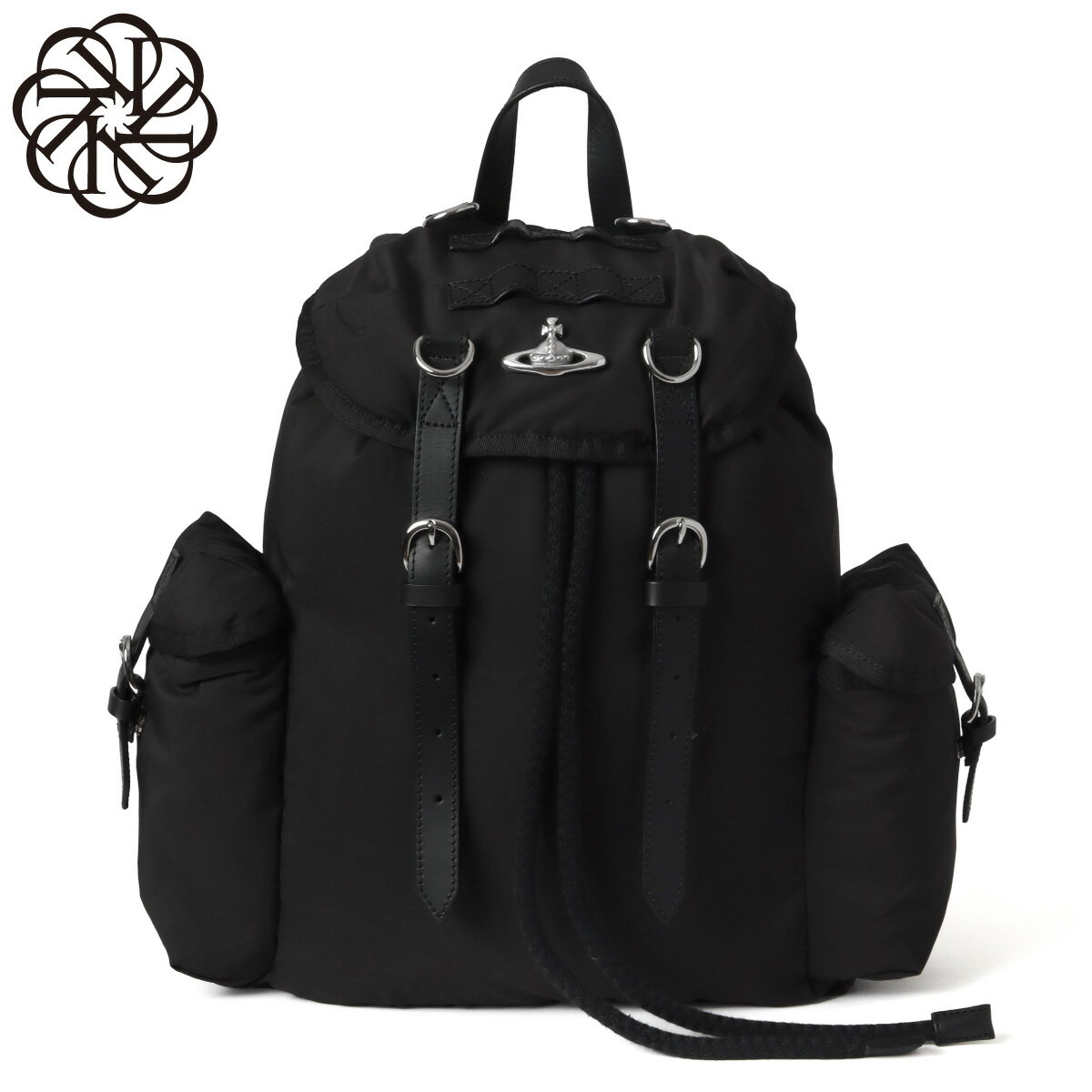 Rakuten - ヴィヴィアンウエストウッド VIVIENNE WESTWOOD バックパック レディース 43010072U W019E N403 HIGHLAND ハイランド BLACK/SILVER HW ブラック