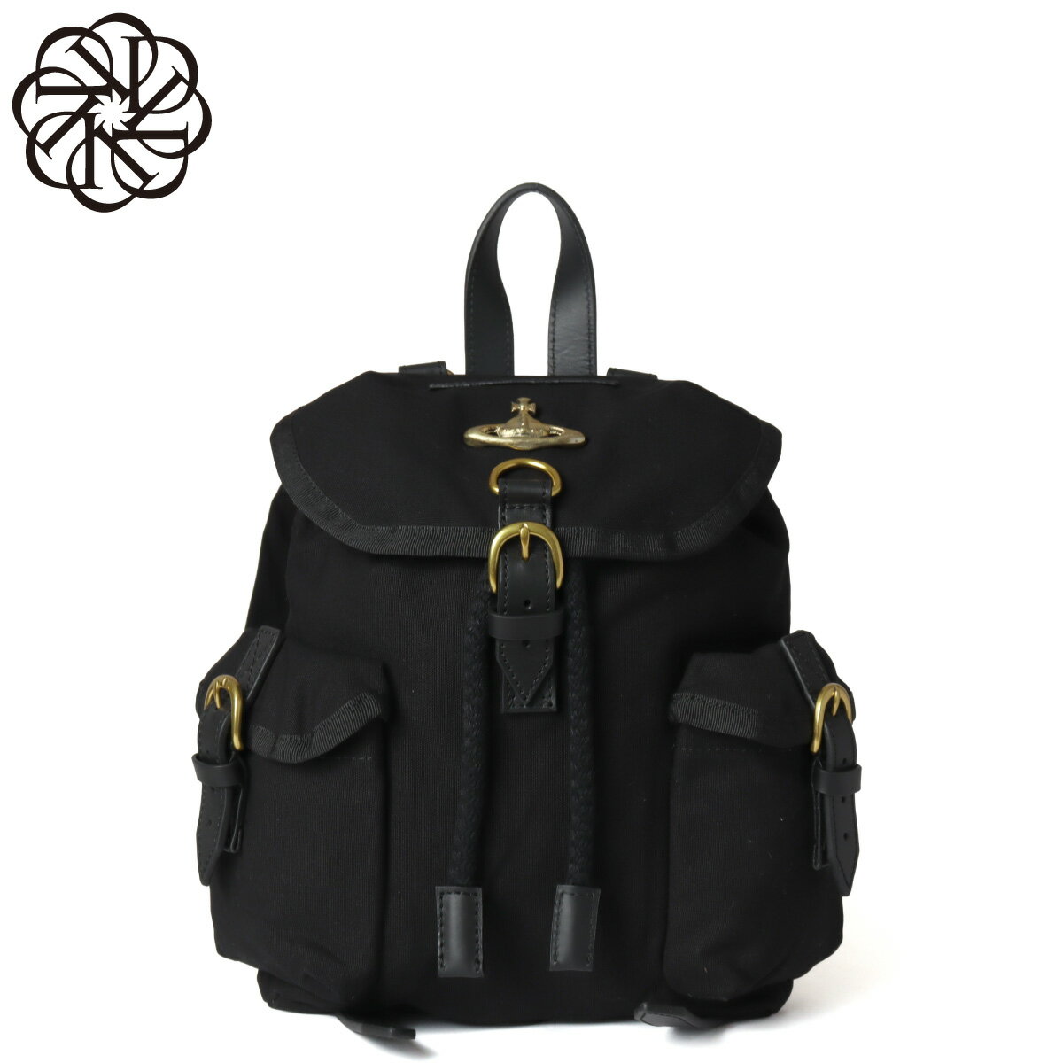 Rakuten - ヴィヴィアンウエストウッド VIVIENNE WESTWOOD バックパック レディース 4A03000AU W01CJ N401 HIGHLAND ハイランド スモール BLACK ブラック