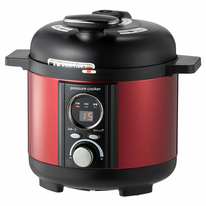 楽天市場】電気圧力鍋（カラーレッド）の通販