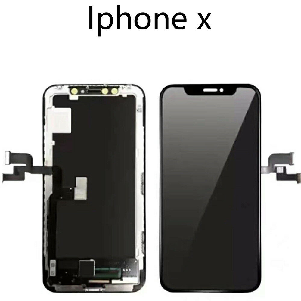 iPhone X フロントパネル LCD 画面修理交換用 液晶パネル タッチパネル ガラス スクリーン修理パーツ デジタイザ フロントパネルタッチパネル 液晶パネルセット iPhone xの画面取り付け