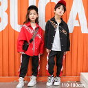 ダンス衣装 ダンス 衣装 ヒップホップ 子供服 ヒップホップ キッズダンス衣装 女の子 ガールズ 韓国風 キッズ ジャージ 上下 キッズ 110cm 120cm...