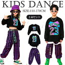 【送料無料k-pop ダンス衣装 セットアップ 女の子 男の子 ガールズ ボーイ ダンス衣装 グリンパンツ ムラサキ ヒップホップ トップス へそ出し パンツ ...
