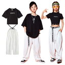 キッズダンス衣装 セットアップ tシャツ 馬 プリント 銀色 ヒップホップ ユニコーン 子供服 男の子 女の子 tシャツ 半袖 黒 ゆったり ロングパンツ 白 ...