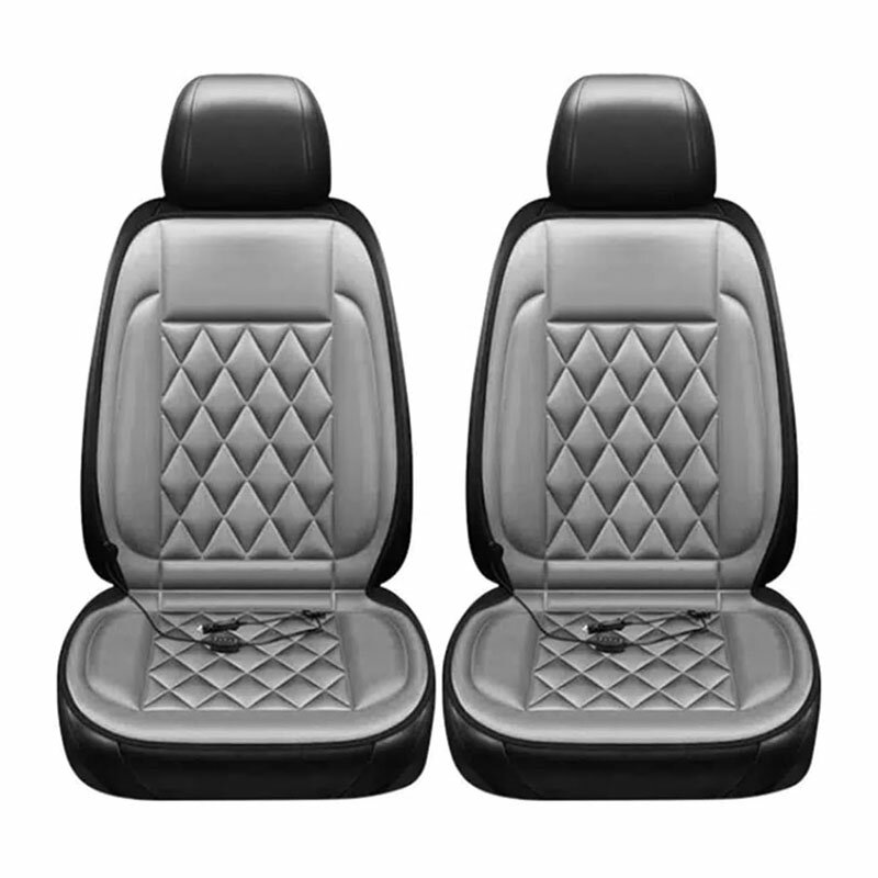 【防寒対策】12v 電熱シート カーシート カバー クーラー シート 運転席 助手席 車用 シートカバー 2段..