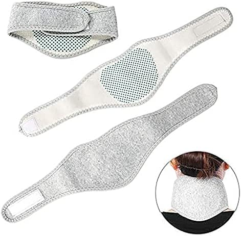 【楽天スーパーSALE10%OFF】3個 ネックヒーティングパッドネックブレースとネックバンデージネックペインリリーフ慢性ネック剛性ブレースソフト頸部サポートカ...