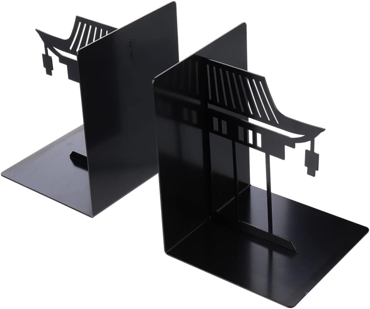 【楽天スーパーSALE10%OFF】ペア ブックエンド 本 本棚 中国風 本棚 本 オーガナイザー 古代 建物 本 スタンド 本 収納 ラック