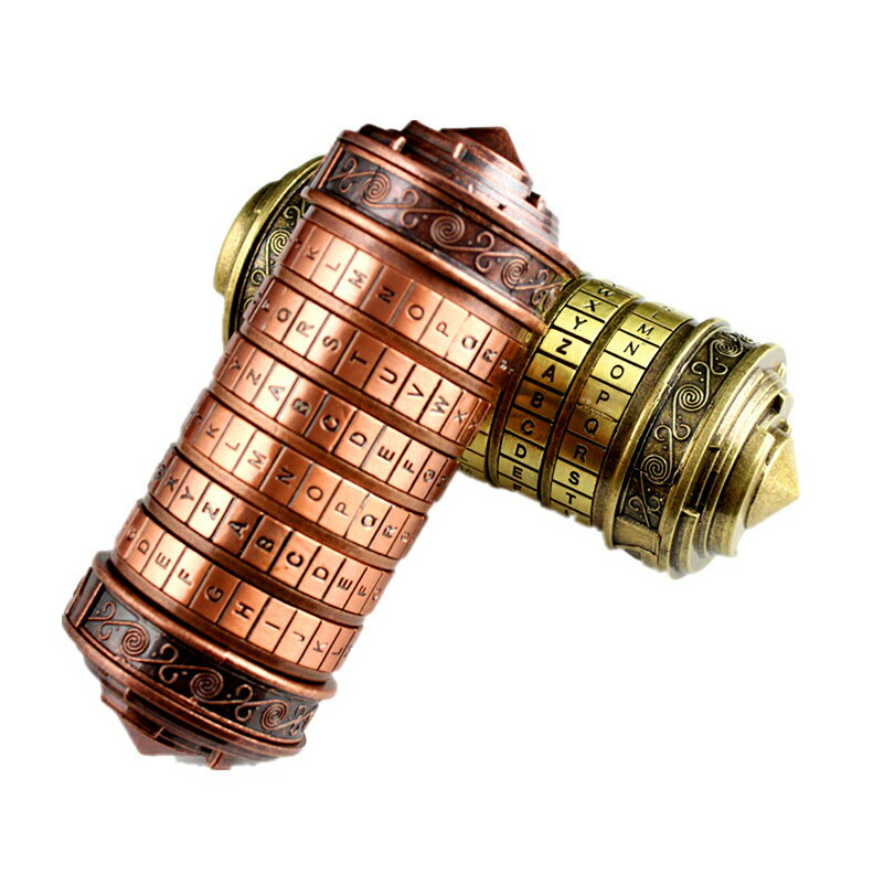 ギフトボックス ロックボックス キーボックス 指輪ケース レトロ 精密 円筒形 結婚指輪 防犯収納 ダヴ..