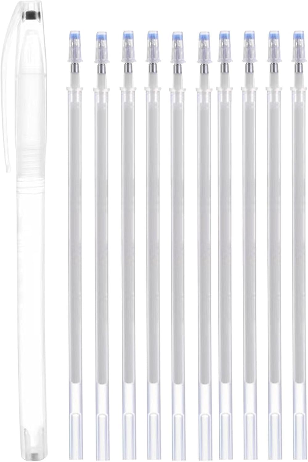 裁縫用消えるペン 縫製マーク 刺繍ペン 布 詰め替え 裁縫用布マーカーペン 手芸 刺繍 洋裁 布地 生地 ..