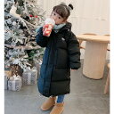 ロングコート 中綿コート ベンチコート キッズ 中綿ジャケット 女の子 男の子 子供用 ジュニア 冬 秋 子供服 暖かい 冬服 カジュアル ブラック ピンク(4)