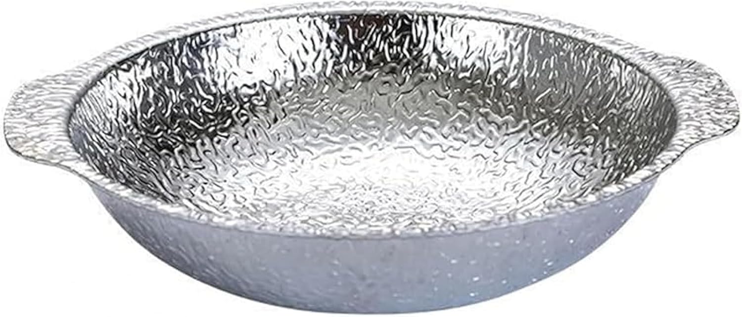 しゃぶしゃぶ・すきやき鍋 和風ステンレス製 焦げ付き防止ノンスティック 雪の結晶パターン 多コンロ対応平底設計 家庭・プロキッチン用 多機能ホットポット