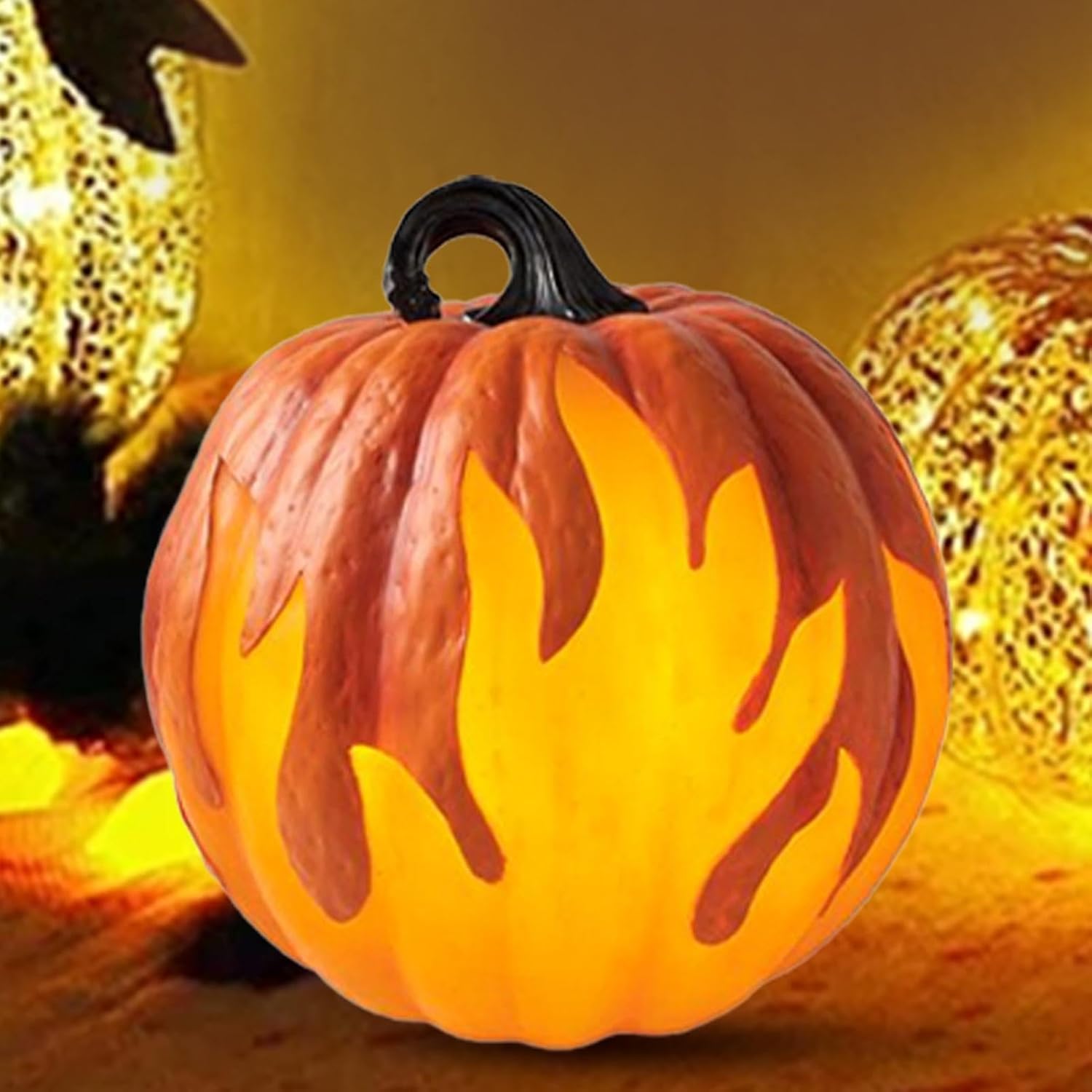 ハロウィン パンプキン ランタン、ハロウィン ライト付きカボチャ - ハロウィン ライト 電池式卓上装飾 | 長持ちするお祭り 装飾ハロウィンランプお化け屋敷用ハロウィンナイトライト