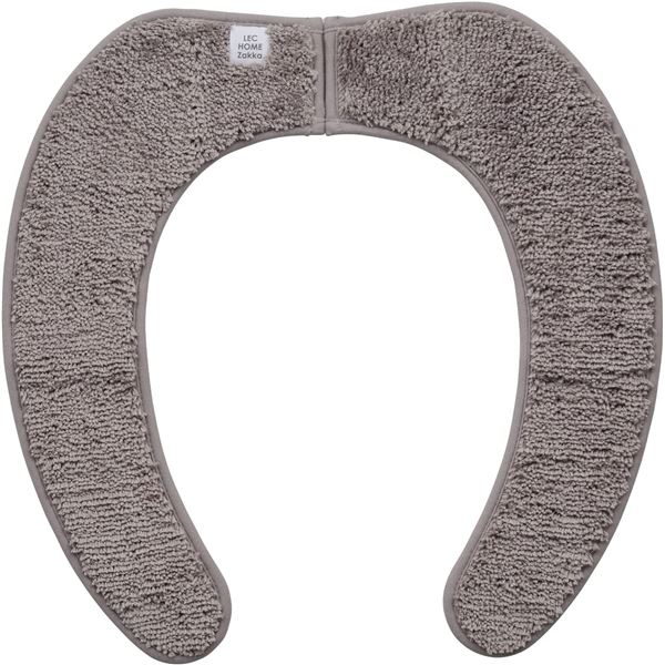 【2個セット】 レック ぴたQ 吸着べんざシート もこふわ タフトスリム ブラウン 【 セット販売 まとめ買い 割引 】