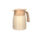 サーモス ステンレスポット 1L クリームホワイト TTB-1001 キッチン用品・食器・調理器具 日用雑貨・キッチン用品 急須・ポット・鉄瓶