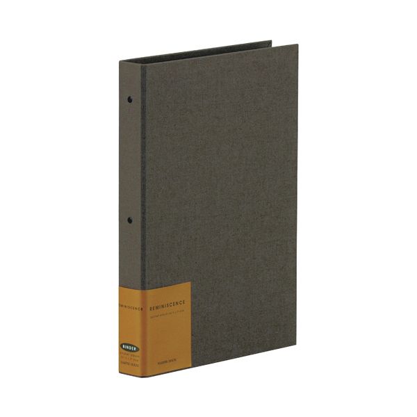 セキセイ ハーパーハウス レミニッセンス ポケットアルバム（バインダータイプ） E ・ L ・ パノラマ兼用台紙20枚 カーキ XP-2102-35 1冊 【×2セット】 【 セット販売 まとめ買い 割引 オフィス 文房具 文具 業務用 オフィス用品 】