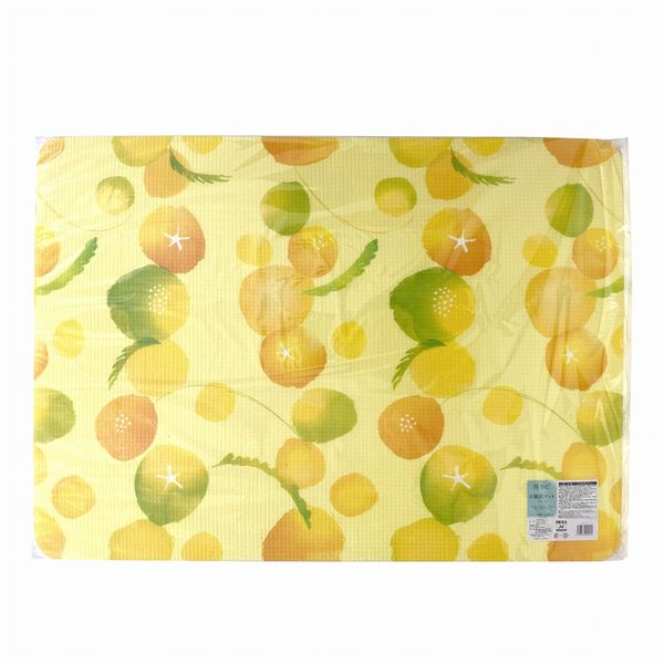 【2個セット】 ワイズ 防カビ 風呂マット 85×60×厚み2cm フルーツ 【 セット販売 まとめ買い 割引 】
