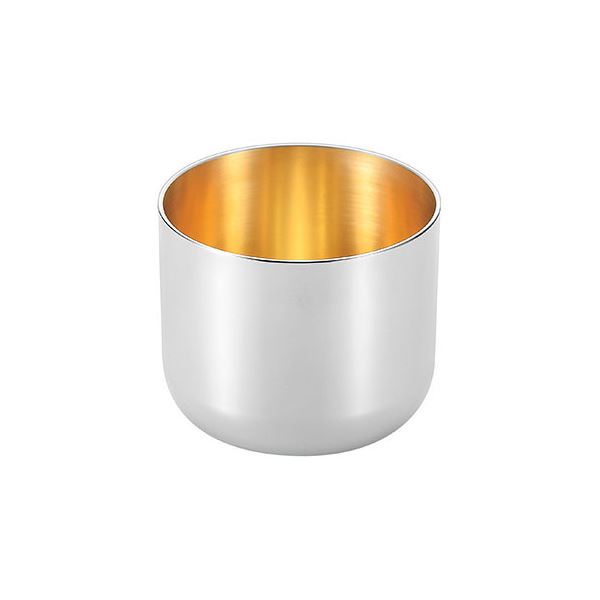 よこやま 燕熟の技 ステンレスぐい呑み （内面金メッキ） 1PC EJG-300 【 キッチン用品・食器 調理器具 日用雑貨 キッチン用品 食器 カトラリー グラス 】