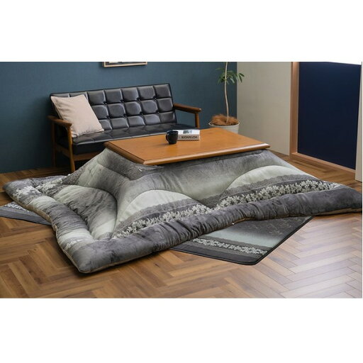 【こたつ掛け布団 掛け布団 単品】 こたつ布団 約205×285cm 長方形 グレー 単品 エレガンス 手洗い可 洗える フランネル こたつ掛布団 インテリア家具 【 こたつ布団のみ ※テーブル含まず】 〔リビング ダイニング 和室 冬 こたつ 〕 【こたつ掛け布団 掛け布団 単品】 こたつ布団 約205×285cm 長方形 グレー 単品 エレガンス 手洗い可 洗える フランネル こたつ掛布団 インテリア家具 【 こたつ布団のみ ※テーブル含まず】 〔リビング ダイニング 和室 冬 こたつ 〕