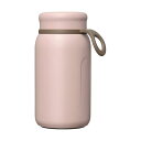 トート ストラップ付マグボトル300ml ピンク φ7.1×14.5cm C6129520(3)