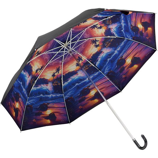 ユーパワー クリスチャン・リース・ラッセン 折りたたみ傘 晴雨兼用 「エターナル エンブレース」 ( 掃除用品 文房具・事務用品 生活雑貨 オフィス用品 日用品雑貨 日用消耗品 文房具 お掃除 )