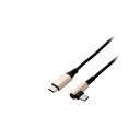 エレコム ILMF Hi-Speed USBケーブル(USB Type-C - USB Type-C/認証品/L) ブラック U2C-CCL20NBK-IL