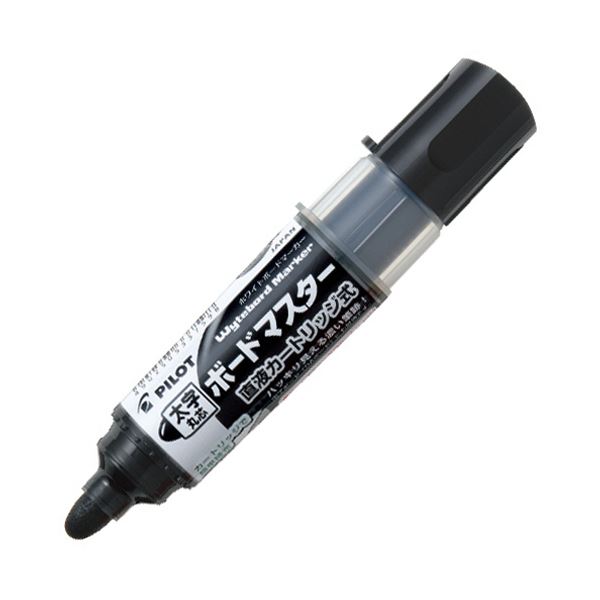 パイロット ボードマーカーボードマスター 太字丸芯 ブラック WMBM-18BM-B 1セット （10本） 【×3セッ..