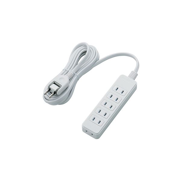 ELECOM エレコム PC機器 シャッタータップ / 6個口 / 3m / ホワイト T-ST02N-2630WH