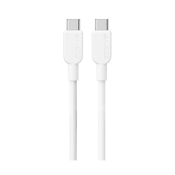 【お買い得　まとめ買い 】 アンカージャパン ANKER 310 USB-C＆USB-C ケーブル 0.9m ホワイト A81E102..