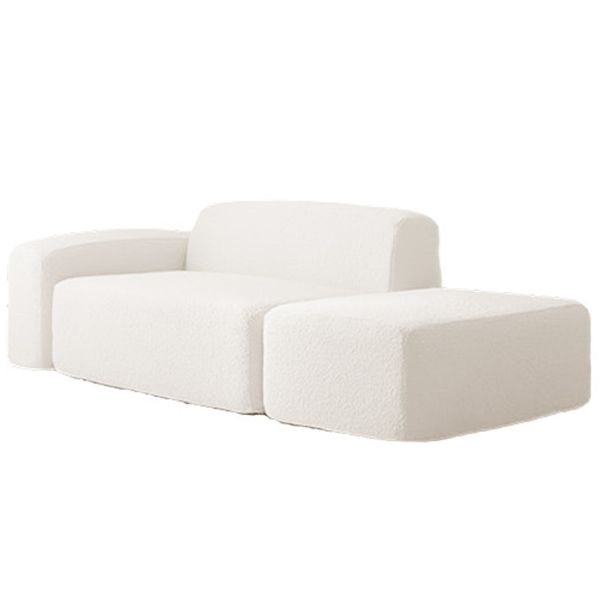 コンパクトユニットソファ アイボリー IV【代引不可】