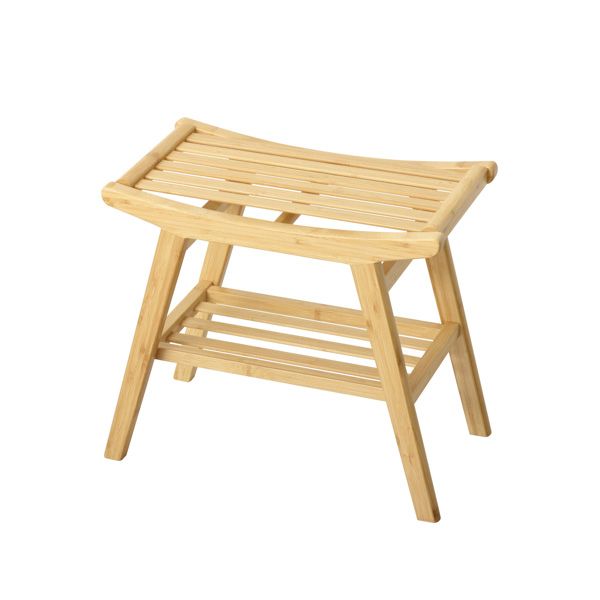 Bambooスツール ナチュラル 完成品 インテリア 家具 椅子 スツール ベンチ