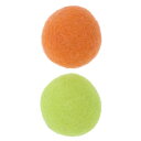 【セット販売】 ウールボール オレンジ / グリーン【×5セット】 (猫用玩具)