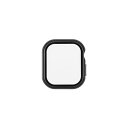 Digio2 Apple Watch 10用 高硬度9Hガラス+ケース 42mm SMWC-AW421BK ジェットブラック(2)