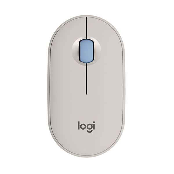 ロジクール PEBBLE MOUSE 2 M350S Bluetoothマウス グレージュ M350sGY カスタマイズ可能なボタンを搭載したマウスデジタル家電 家電 パソコン・周辺機器 マウス・マウスパッド