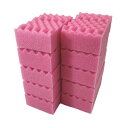 【セット販売】 キクロン キクロンプロ カラースポンジ10個 ピンク (×5セット）