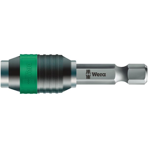 WERA ヴェラ 差込角1/4HEX ラビット式 ビットホルダー 磁石付き 全長50mm 052502 工具 ツール DIY 作業工具 道具