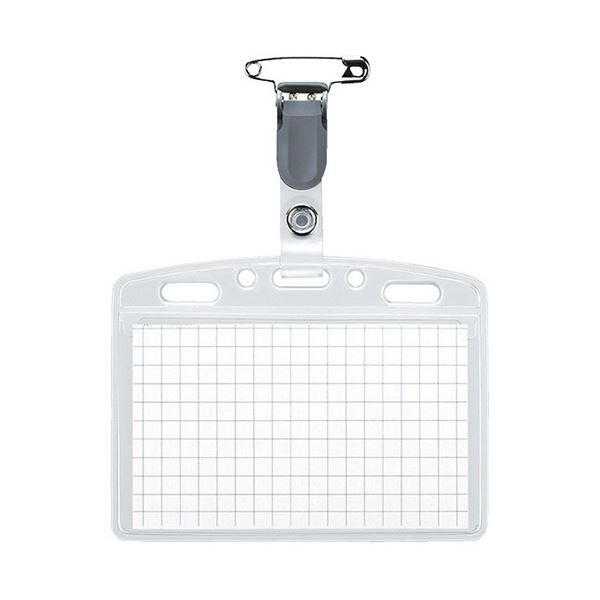 【 KOKUYO 事務用品 コクヨ 文具 事務 業務用 事務用文具】 タッグ名札 （ソフトケース・チャックなし..