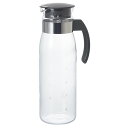 HARIO 冷蔵庫ポット ピッチャー 約幅13.5cm 実用容量約1.4L チャコールグレー 耐熱ガラス 食洗機対応 取っ手付き 日本製 スリムN キッチン用品・食器・調理器具 日用雑貨・キッチン用品 キッチン 台所用品(3)