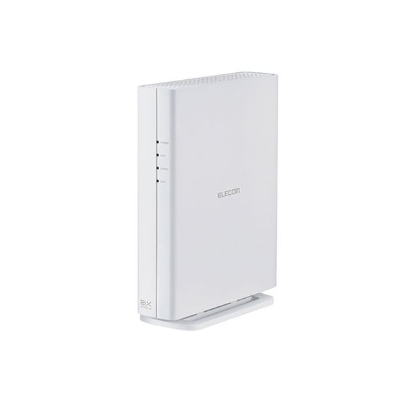 ELECOM エレコム PC機器 無線LAN中継器 / 11ax.ac.n.a.g.b / 2402+574Mbps / ホワイト WTC-X3000GS-W