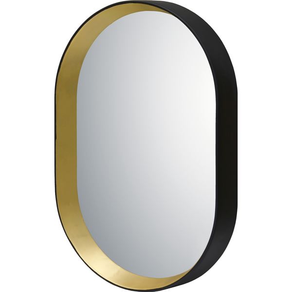 ユーパワー ミラー ビコロールミラー [オーバル] （LLサイズ） インテリア・収納 家具 インテリア・家..