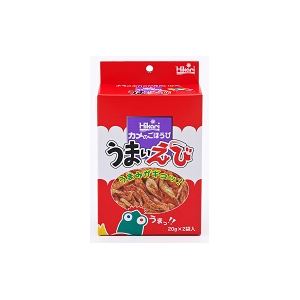 （まとめ）キョーリン カメのごほうび うまいえび 20g×2袋入 爬虫類・両生類フード 【3セット】