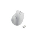 ELECOM エレコム PC機器 静音 2.4GHz無線マウス EX-G 5ボタン Sサイズ M-XGS30DBSKWH ホワイト(2)